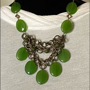 Lia Sophia Kiam Collection Jade Necklace